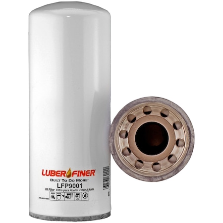 Luber-Finer Oil Filter, Od, 4.67 119Mm, Height, 11.66 296Mm, Id, M95 X 2.5-6H Thd LFP9001
